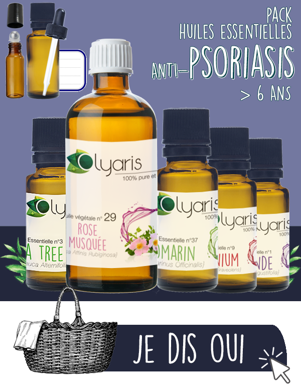 Traitement Naturel du Psoriasis aux Huiles Essentielles : la Recette - par Olyaris